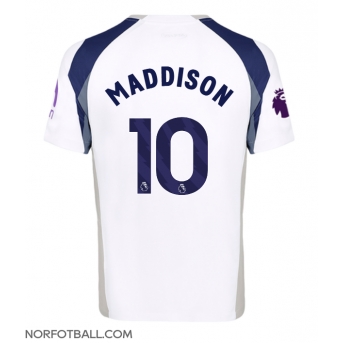 Billige Fotballdrakt Tottenham Hotspur James Maddison #10 Replika Hjemmedrakt 2025-26 Kortermet